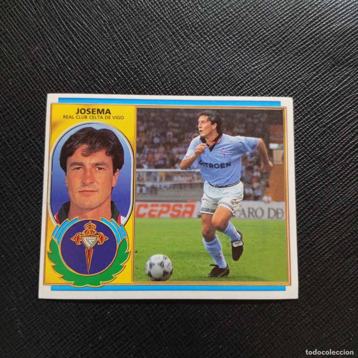 Cromos de f&uacute;tbol: JOSEMA CELTA ESTE 96 97 CROMO FUTBOL 1996 1997 LIGA - SIN PEGAR - A75 PG534