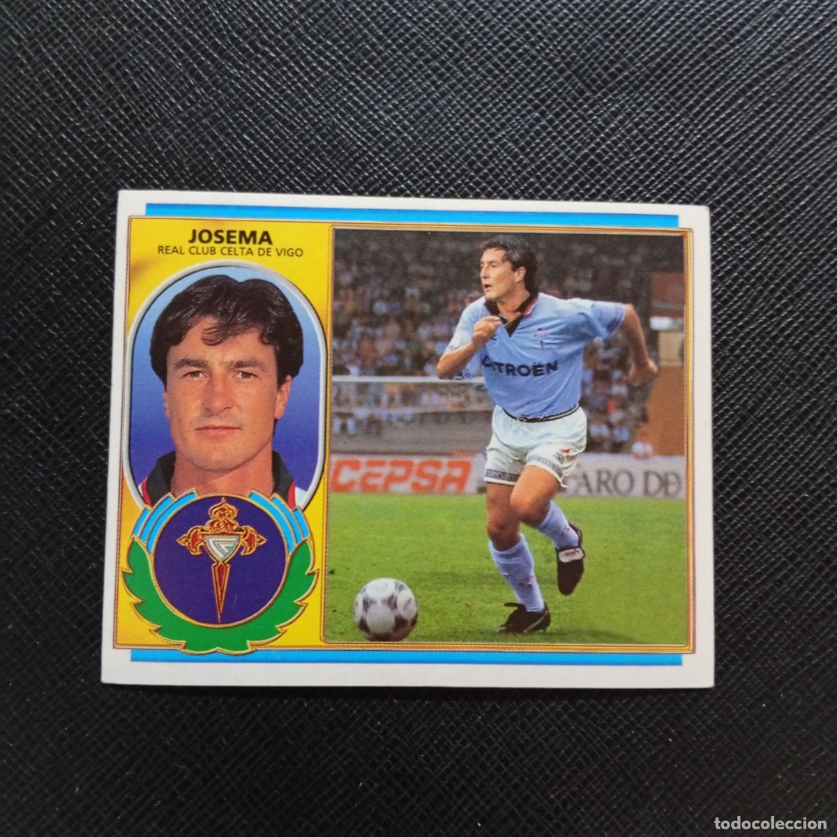 Cromos de f&uacute;tbol: JOSEMA CELTA ESTE 96 97 CROMO FUTBOL 1996 1997 LIGA - SIN PEGAR - A75 PG534 B
