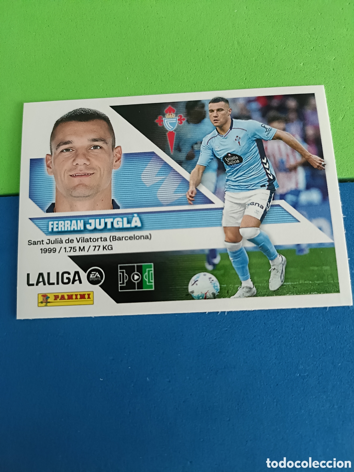 Cromos de f&uacute;tbol: Panini cromos stickers Liga este 2026 2027 26 27 - Celta Vigo 19 Jutgla