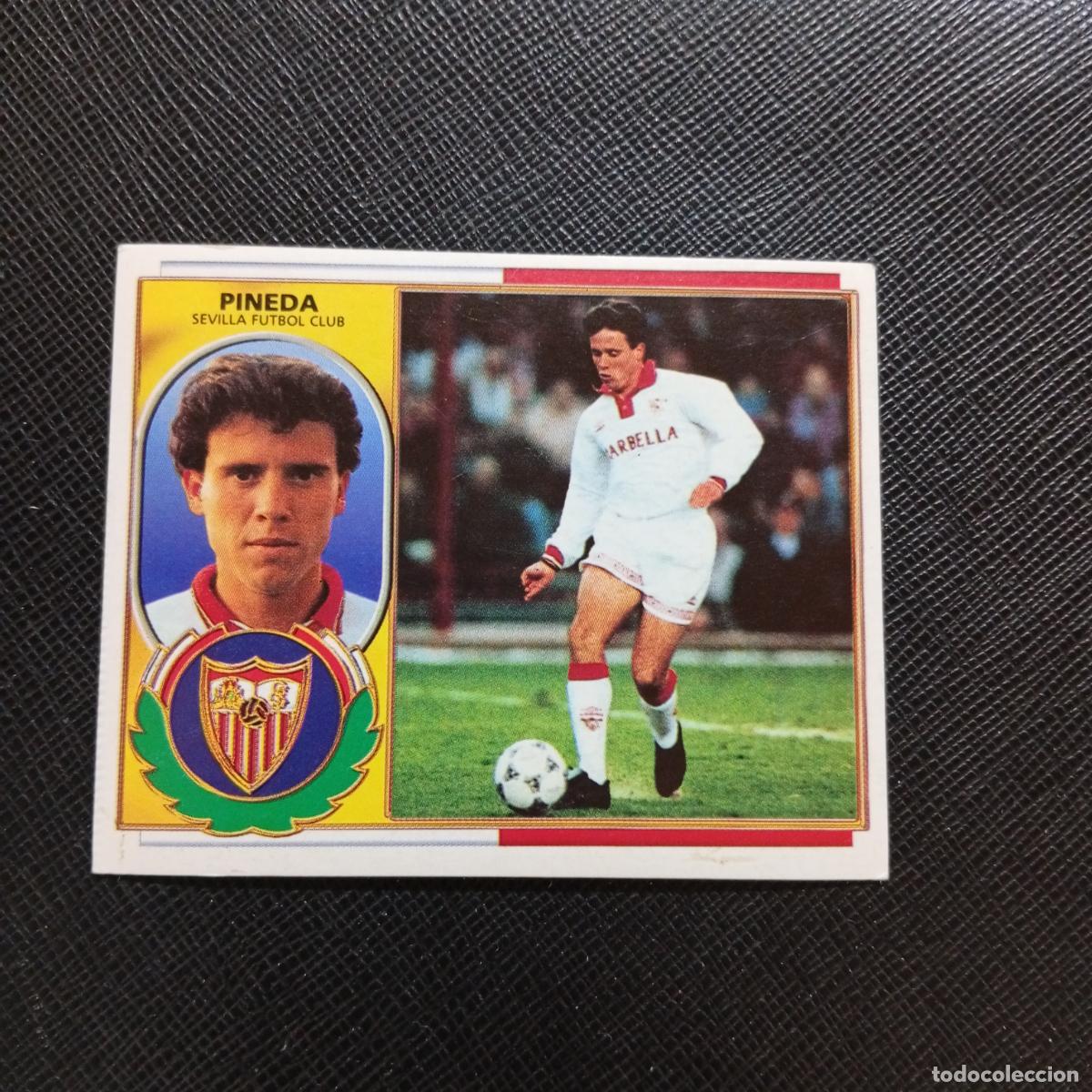 Figurine di Calcio: PINEDA SEVILLA ESTE 96 97 CROMO FUTBOL 1996 1997 LIGA - SIN PEGAR - A75 PG534 BAJA
