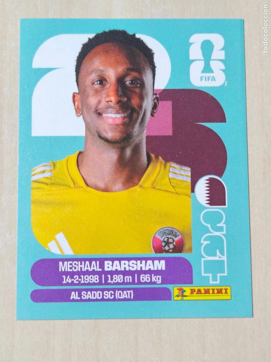 Figurine di Calcio: CROMO QAT2 QAT 2 - BARSHAM QATAR - MUNDIAL FIFA WORLD CUP 2026 STICKER PANINI SIN PEGAR
