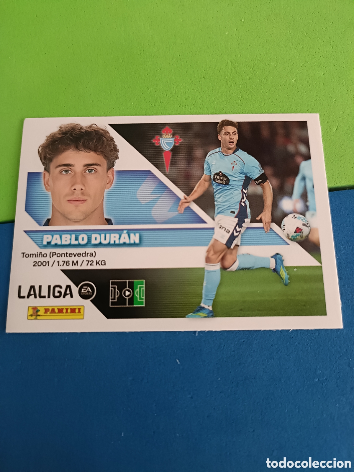 Figurine di Calcio: Panini cromos stickers Liga este 2026 2027 26 27 - Celta Vigo 18A Pablo Dur&aacute;n