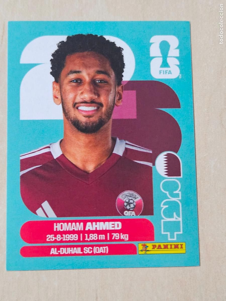 Figurine di Calcio: CROMO QAT5 QAT 5 - AHMED QATAR - MUNDIAL FIFA WORLD CUP 2026 STICKER PANINI SIN PEGAR