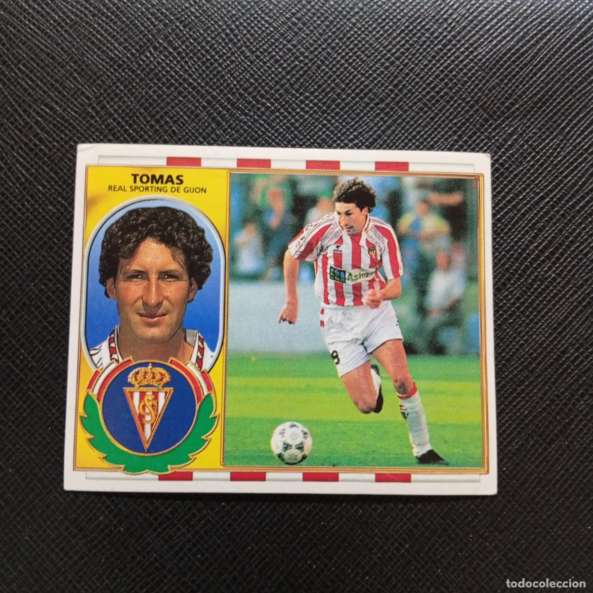 Figurine di Calcio: TOMAS SPORTING GIJON ESTE 96 97 CROMO FUTBOL 1996 1997 LIGA - SIN PEGAR - A75 PG534