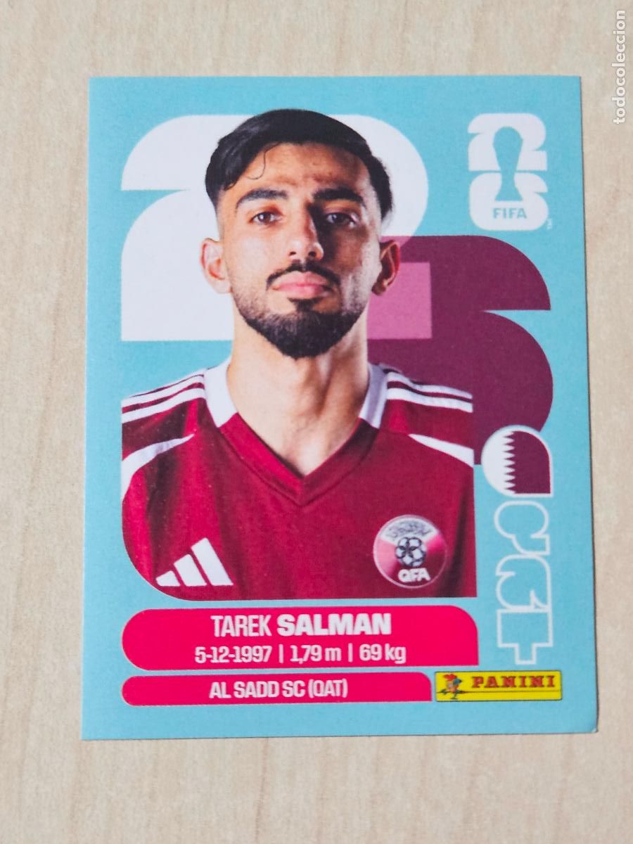 Figurine di Calcio: CROMO QAT8 QAT 8 - SALMAN QATAR - MUNDIAL FIFA WORLD CUP 2026 STICKER PANINI SIN PEGAR