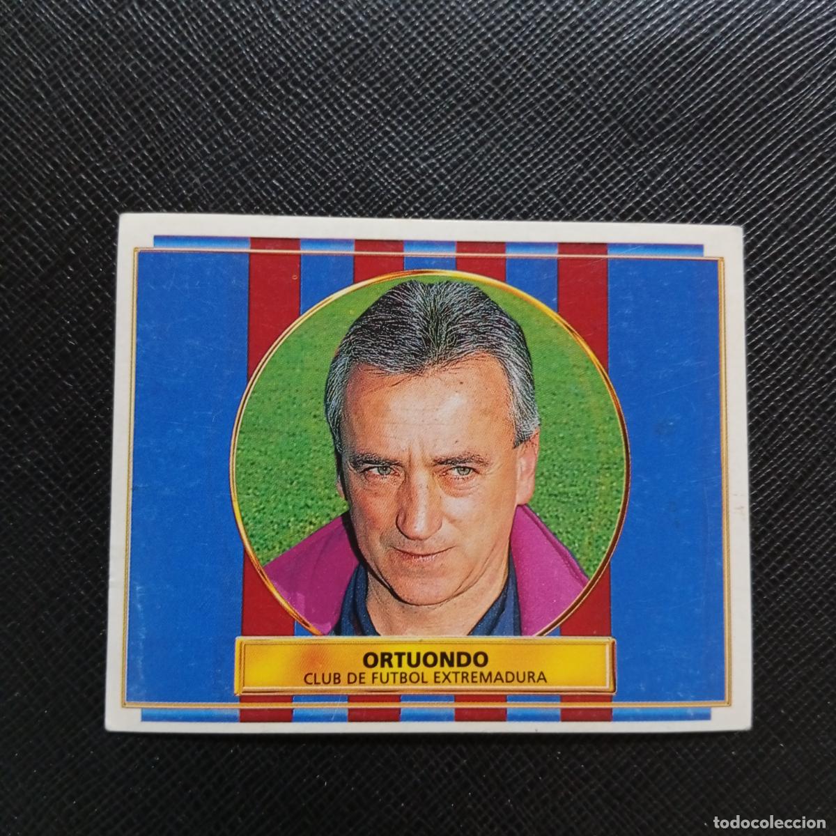 Cromos de f&uacute;tbol: ORTUONDO EXTREMADURA ESTE 96 97 CROMO FUTBOL 1996 1997 LIGA - SIN PEGAR - A75 PG534