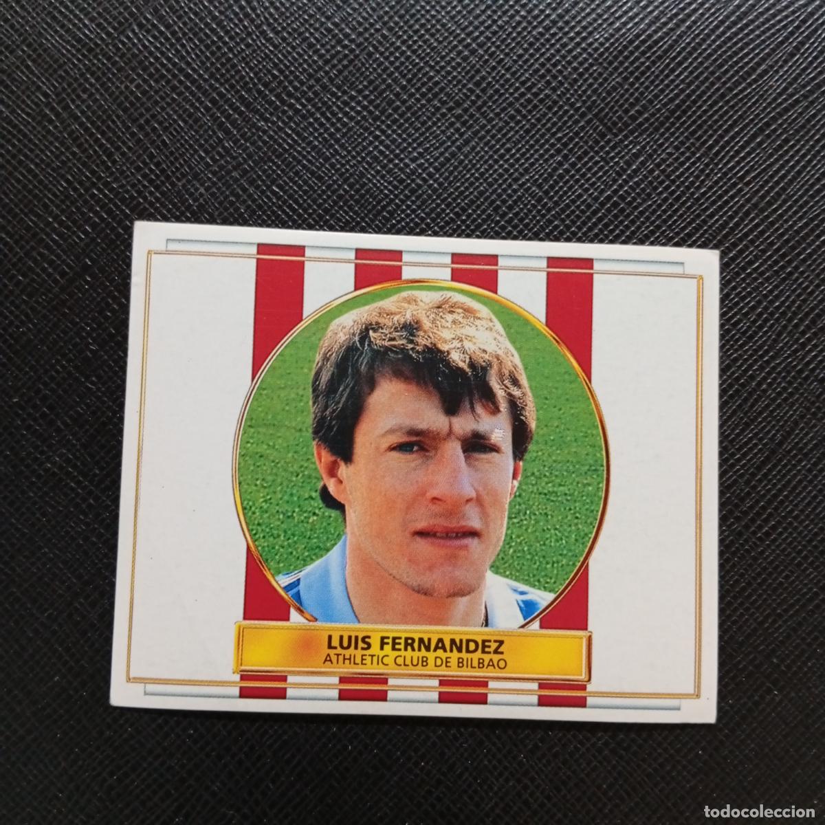 Cromos de f&uacute;tbol: LUIS FERNANDEZ BILBAO ESTE 96 97 CROMO FUTBOL 1996 1997 LIGA - SIN PEGAR - A75 PG534