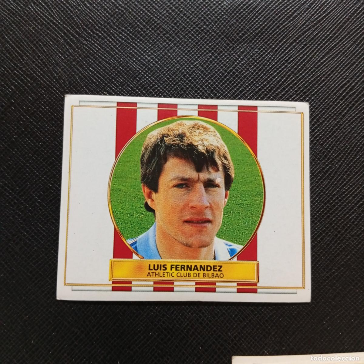 Cromos de f&uacute;tbol: LUIS FERNANDEZ BILBAO ESTE 96 97 CROMO FUTBOL 1996 1997 LIGA - SIN PEGAR - A75 PG534 B