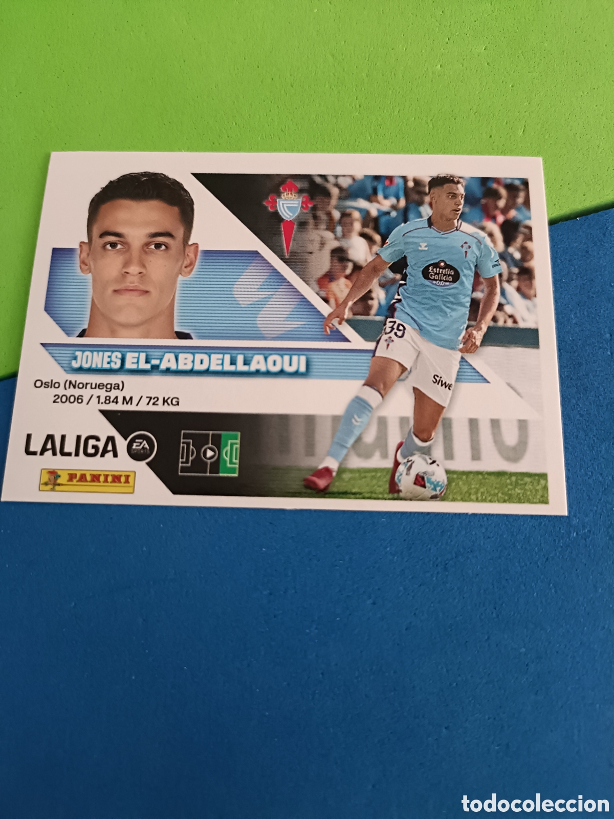 Cromos de f&uacute;tbol: Panini cromos stickers Liga este 2026 2027 26 27 - Celta Vigo 18B El-Abdellaoui