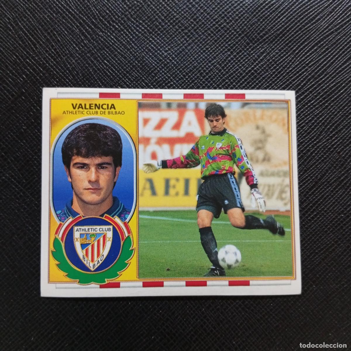 Cromos de f&uacute;tbol: VALENCIA BILBAO ESTE 96 97 CROMO FUTBOL 1996 1997 LIGA - SIN PEGAR - A75 PG543