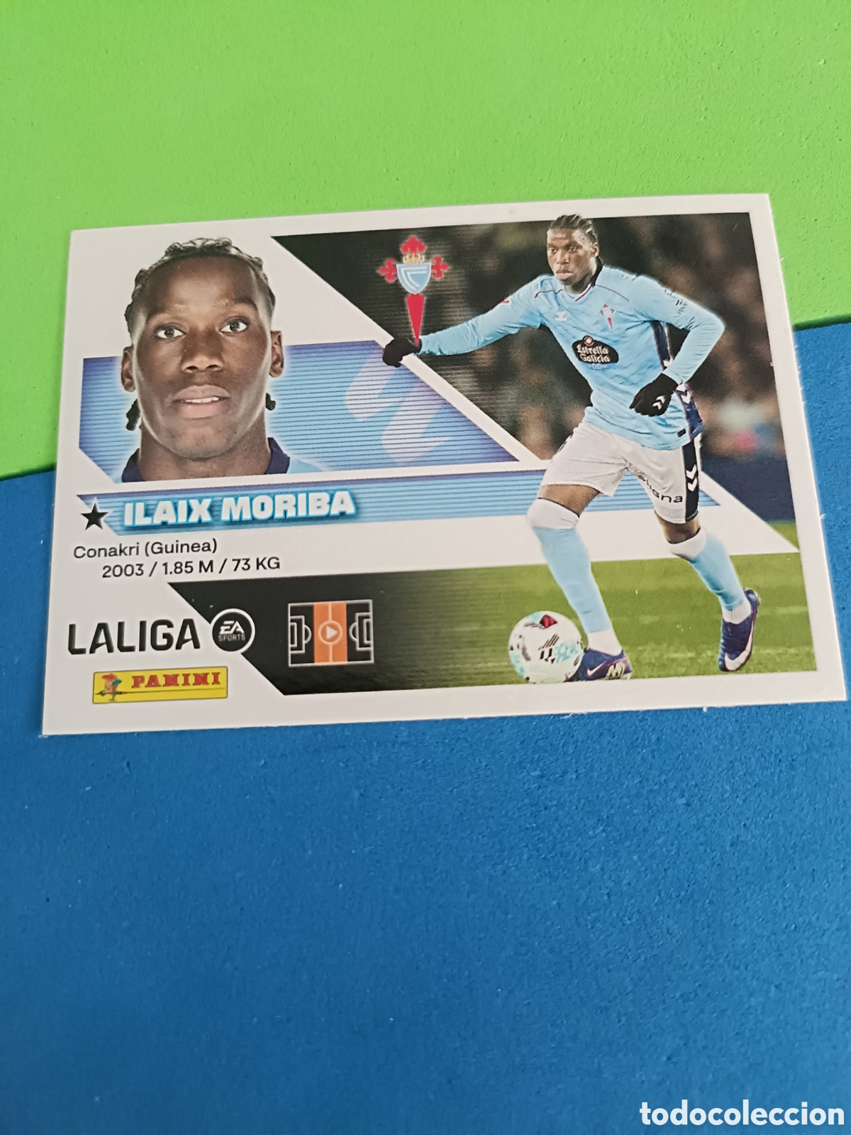 Cromos de f&uacute;tbol: Panini cromos stickers Liga este 2026 2027 26 27 - Celta Vigo 11 Ilaix Moriba