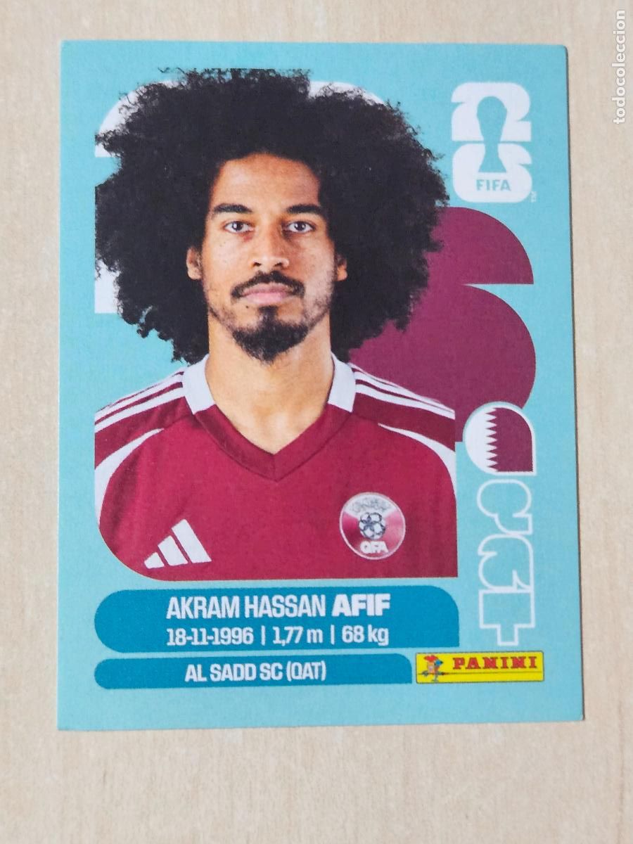 Cromos de f&uacute;tbol: CROMO QAT18 QAT 18 - AFIF QATAR - MUNDIAL FIFA WORLD CUP 2026 STICKER PANINI SIN PEGAR