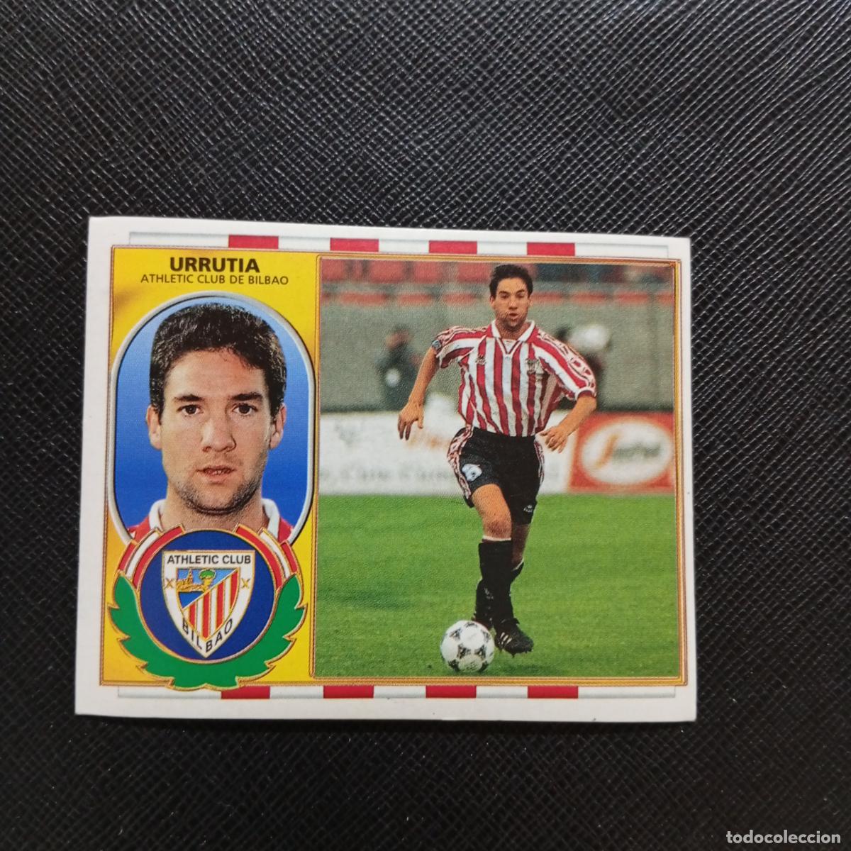 Cromos de f&uacute;tbol: URRUTIA BILBAO ESTE 96 97 CROMO FUTBOL 1996 1997 LIGA - SIN PEGAR - A75 PG543
