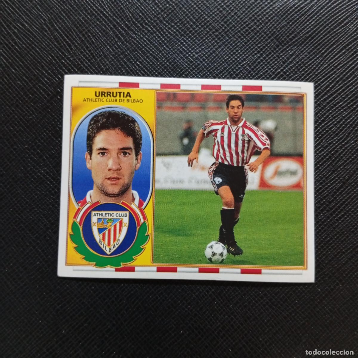 Cromos de f&uacute;tbol: URRUTIA BILBAO ESTE 96 97 CROMO FUTBOL 1996 1997 LIGA - SIN PEGAR - A75 PG552