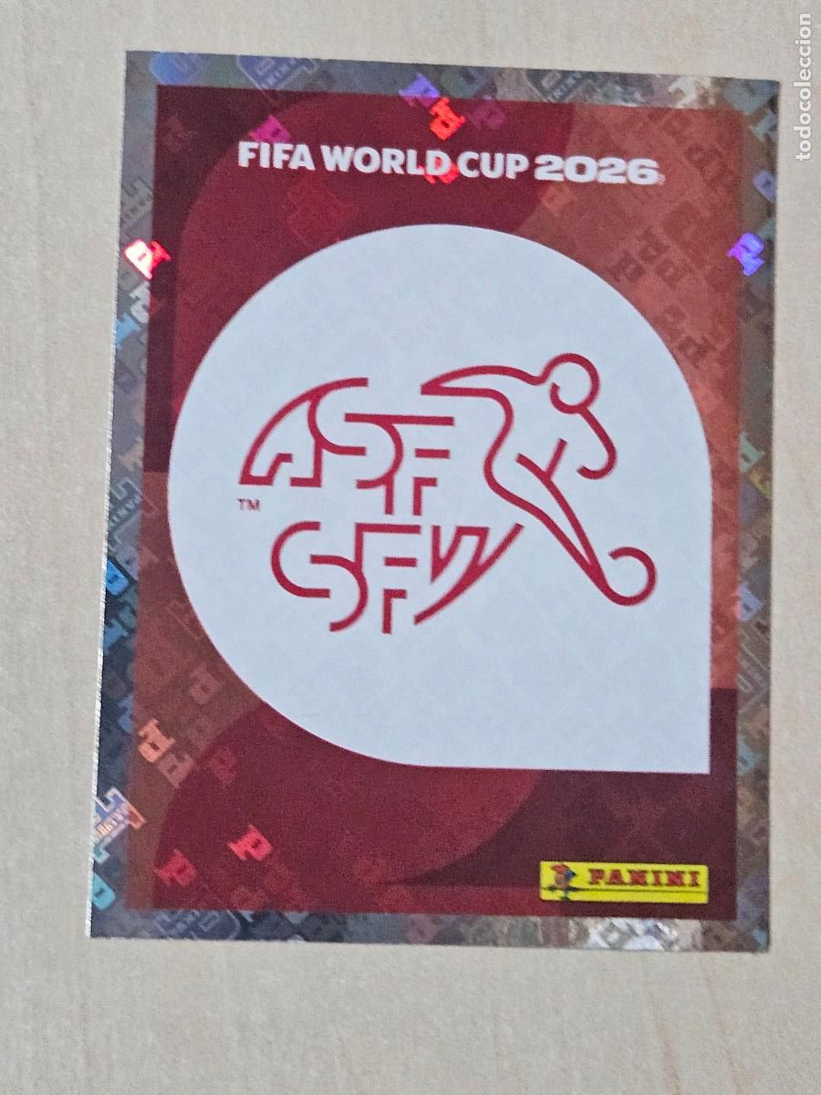 Cromos de f&uacute;tbol: CROMO SUI1 SUI 1 - ALINEACION SUIZA - MUNDIAL FIFA WORLD CUP 2026 STICKER PANINI SIN PEGAR