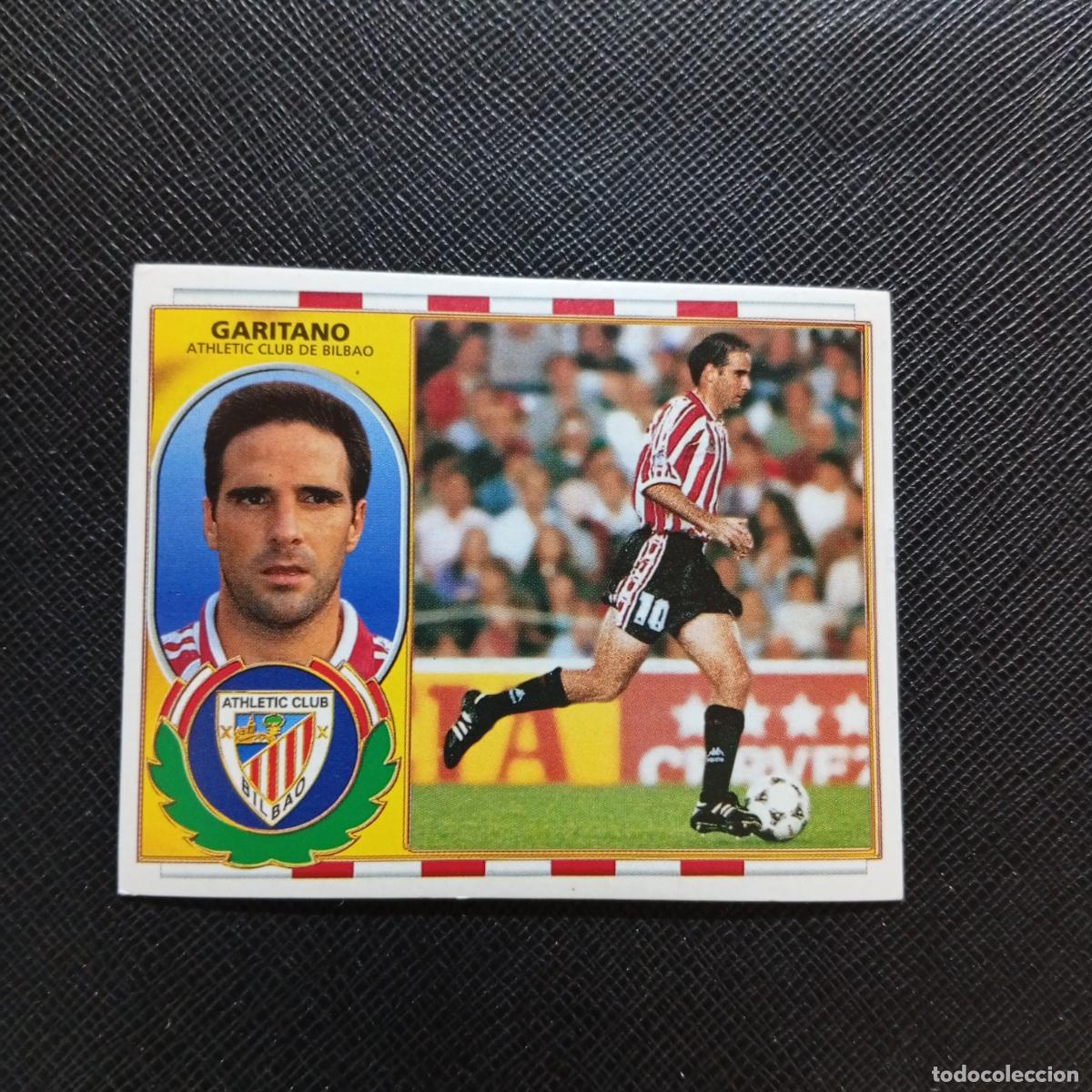 Cromos de f&uacute;tbol: GARITANO BILBAO ESTE 96 97 CROMO FUTBOL 1996 1997 LIGA - SIN PEGAR - A75 PG552 BAJA