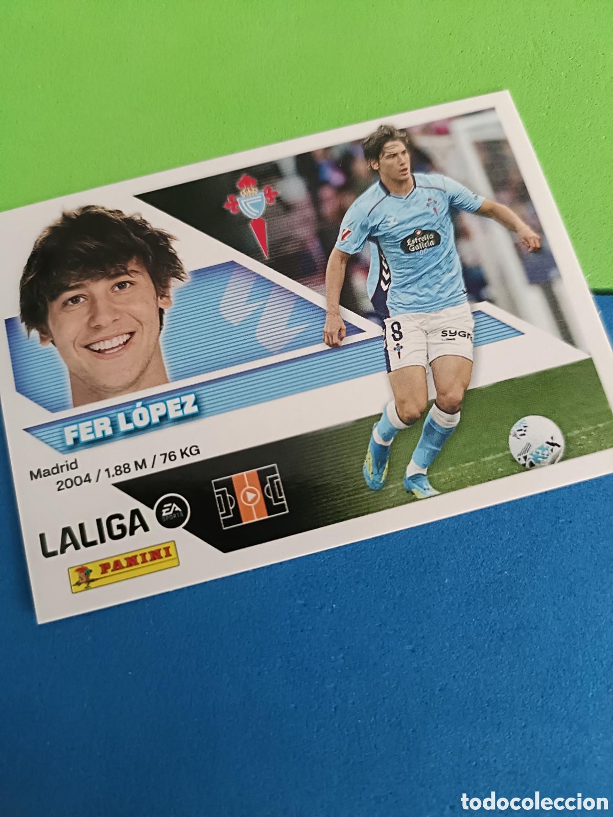 Cromos de f&uacute;tbol: Panini cromos stickers Liga este 2026 2027 26 27 - Celta Vigo 15 Fer L&oacute;pez
