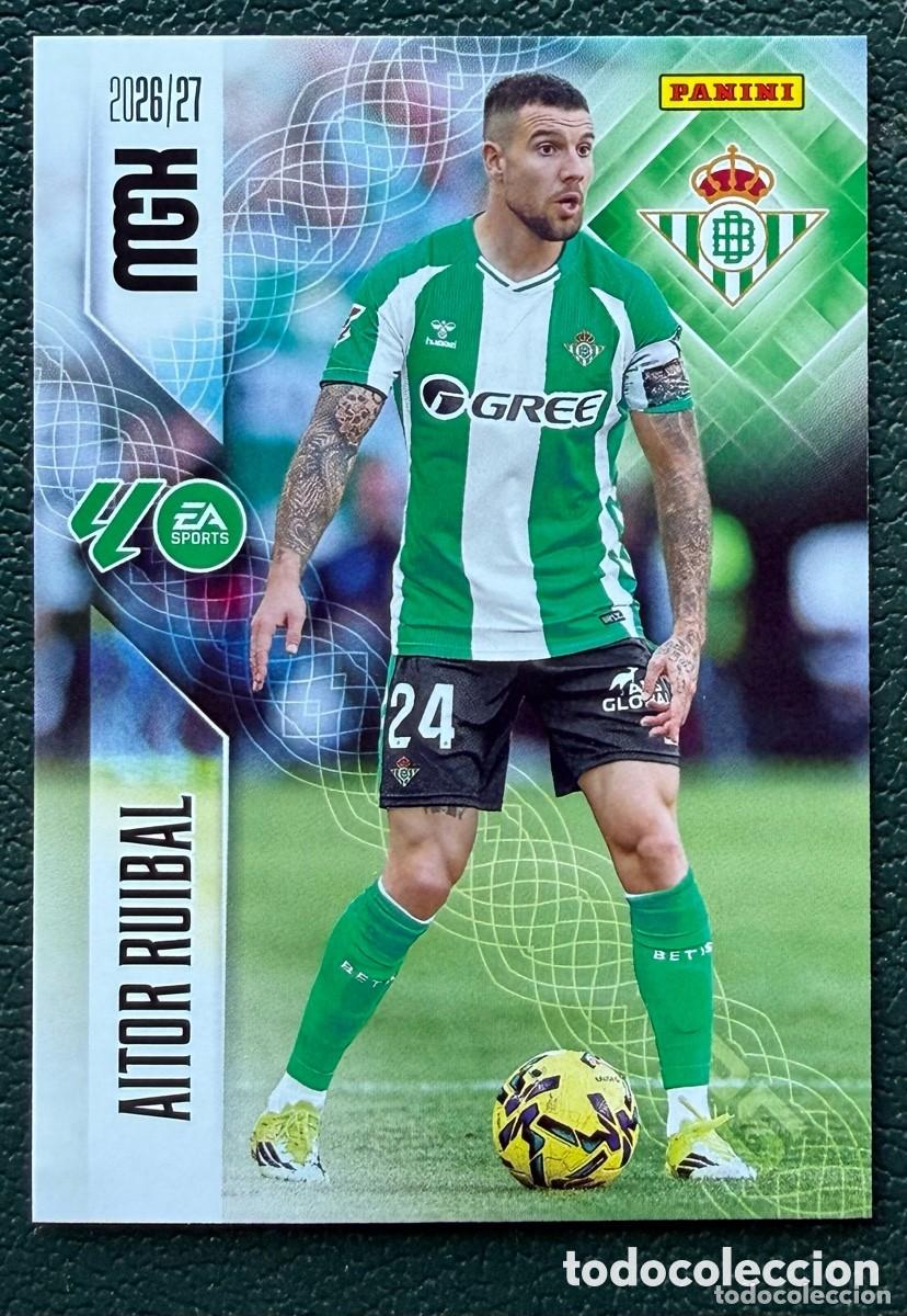 Cromos de f&uacute;tbol: 94 AITOR RUIBAL REAL BETIS FICHAS ALBUM MEGACRACKS 2026 2027 MGK 26 27