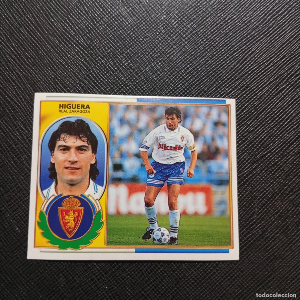 Cromos de f&uacute;tbol: HIGUERA ZARAGOZA ESTE 96 97 CROMO FUTBOL 1996 1997 LIGA - SIN PEGAR - A75 PG552