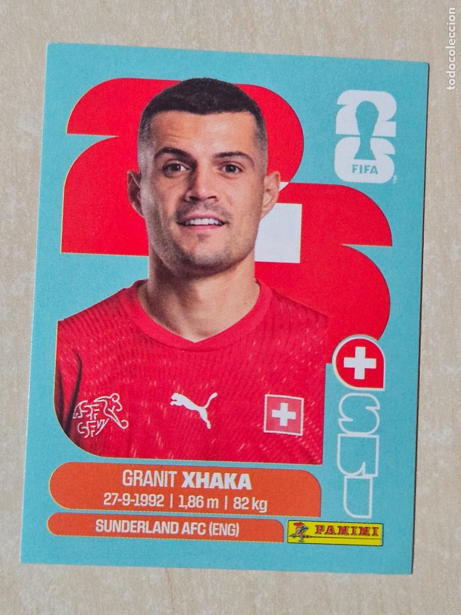 Cromos de f&uacute;tbol: CROMO SUI9 SUI 9 - XHAKA SUIZA - MUNDIAL FIFA WORLD CUP 2026 STICKER PANINI SIN PEGAR