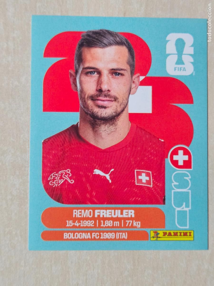 Cromos de f&uacute;tbol: CROMO SUI11 SUI 11 - FREULER SUIZA - MUNDIAL FIFA WORLD CUP 2026 STICKER PANINI SIN PEGAR