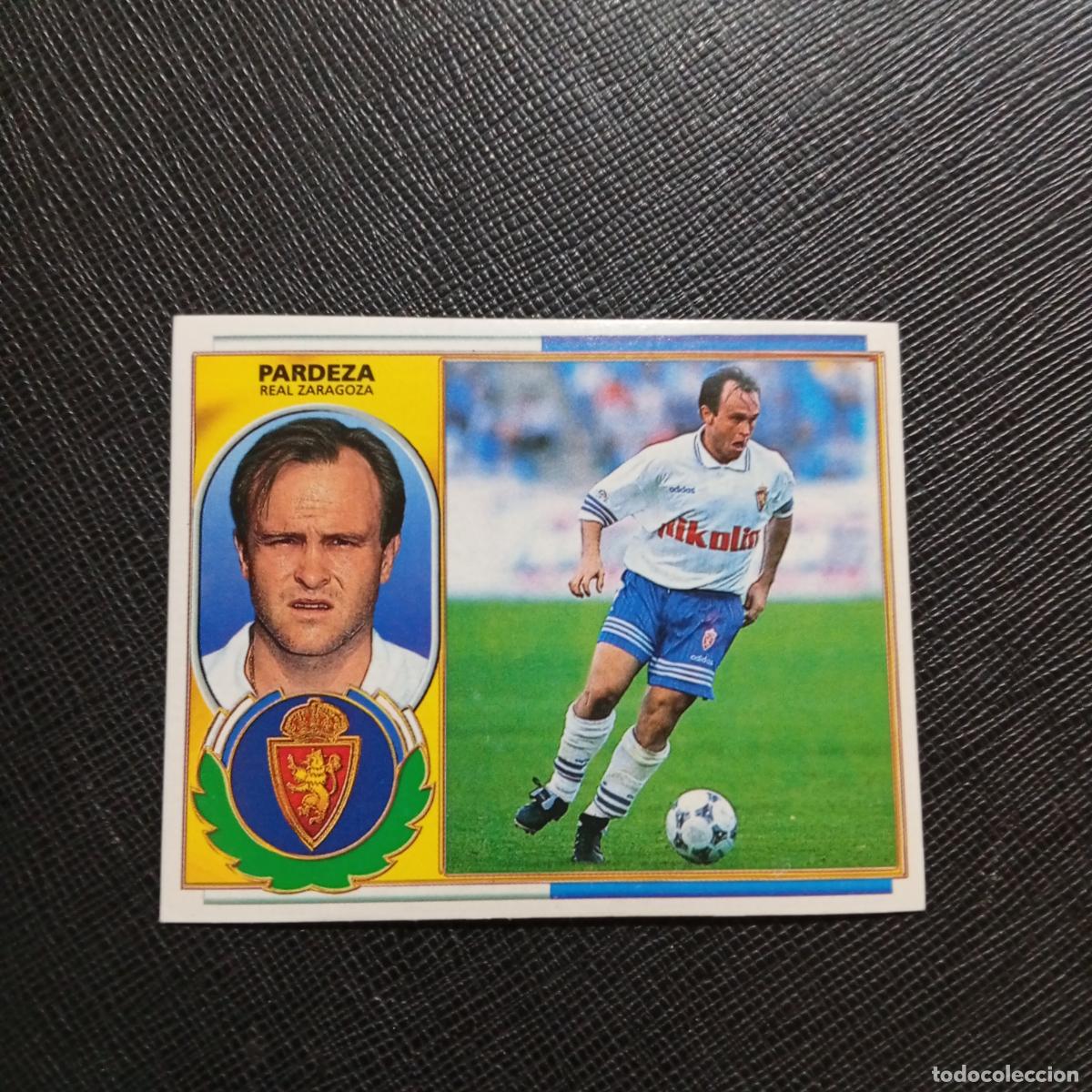 Cartes &agrave; collectionner de Football: PARDEZA ZARAGOZA ESTE 96 97 CROMO FUTBOL 1996 1997 LIGA - SIN PEGAR - A75 PG561