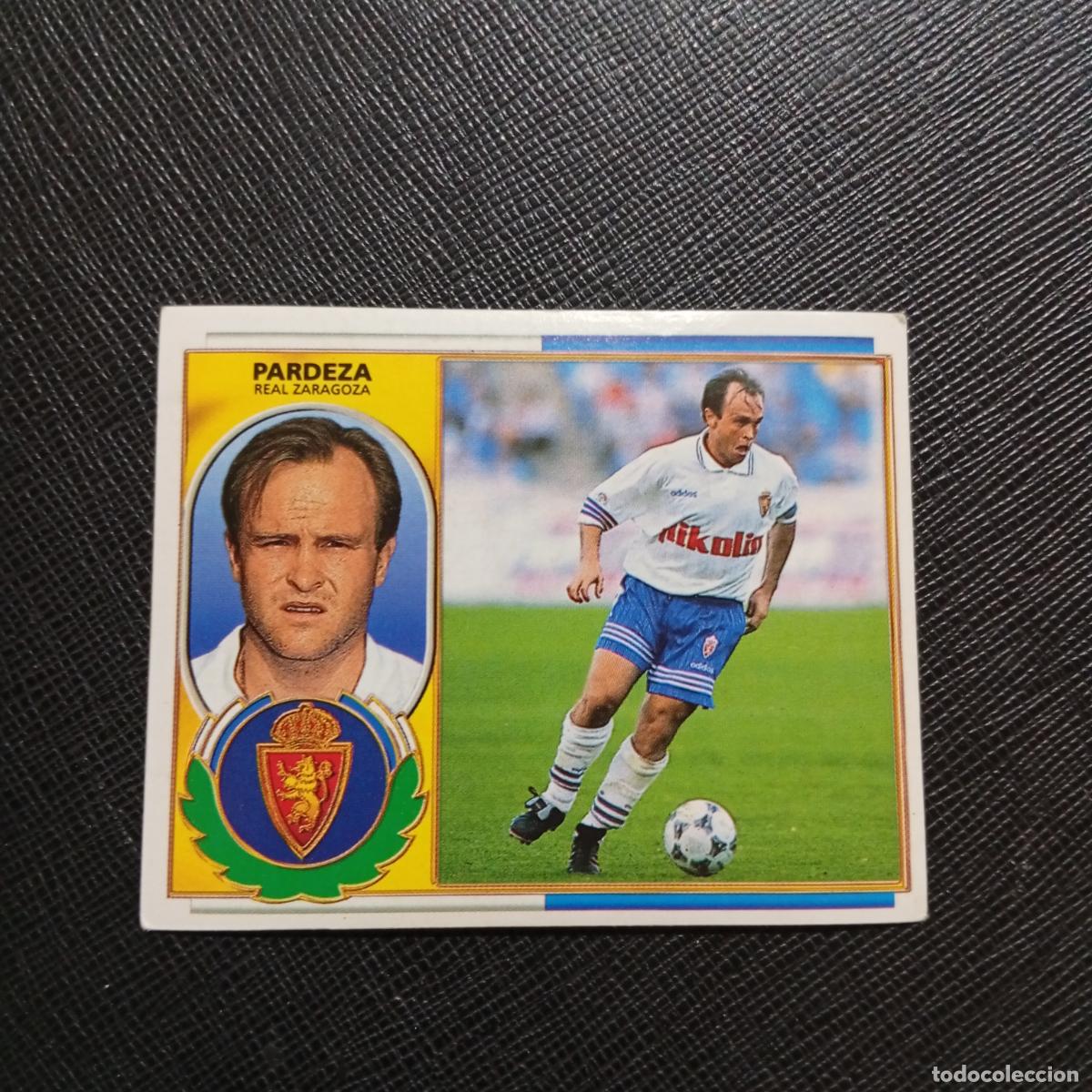 Cartes &agrave; collectionner de Football: PARDEZA ZARAGOZA ESTE 96 97 CROMO FUTBOL 1996 1997 LIGA - SIN PEGAR - A75 PG561 B