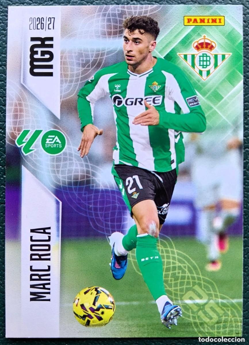 Cartes &agrave; collectionner de Football: 99 MARC ROCA REAL BETIS FICHAS ALBUM MEGACRACKS 2026 2027 MGK 26 27