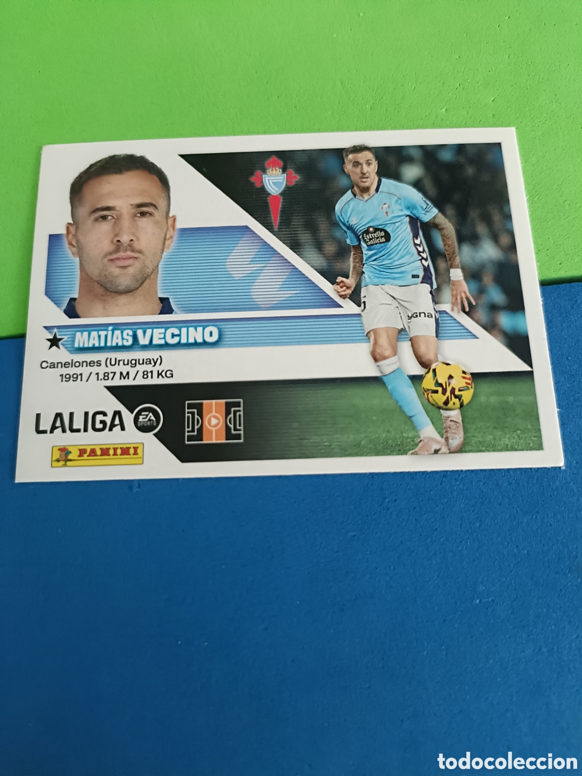 Cartes &agrave; collectionner de Football: Panini cromos stickers Liga este 2026 2027 26 27 - COLOCA Celta Vigo 14BIS Vecino