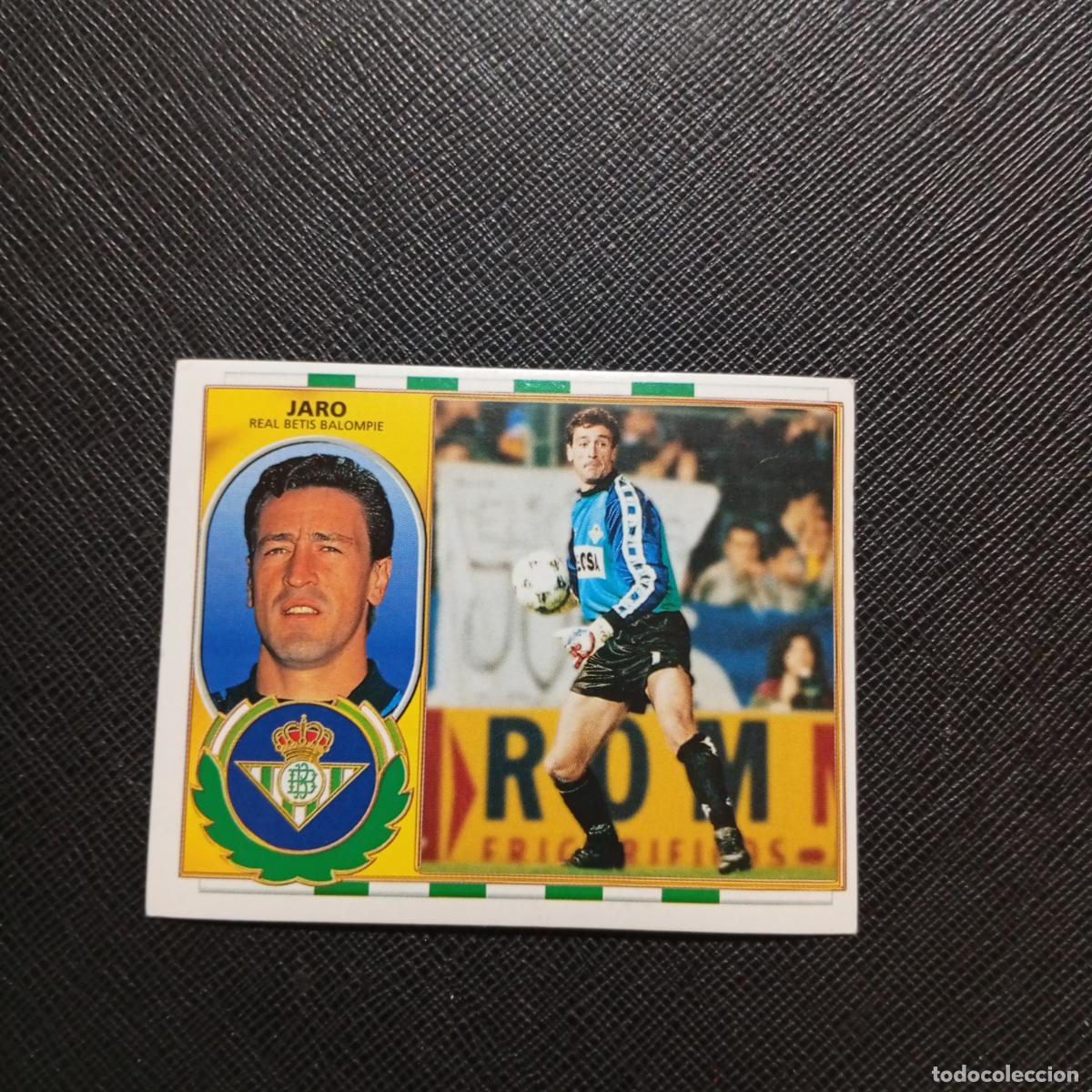 Football Stickers: JARO REAL BETIS ESTE 96 97 CROMO FUTBOL 1996 1997 LIGA - SIN PEGAR - A75 PG570