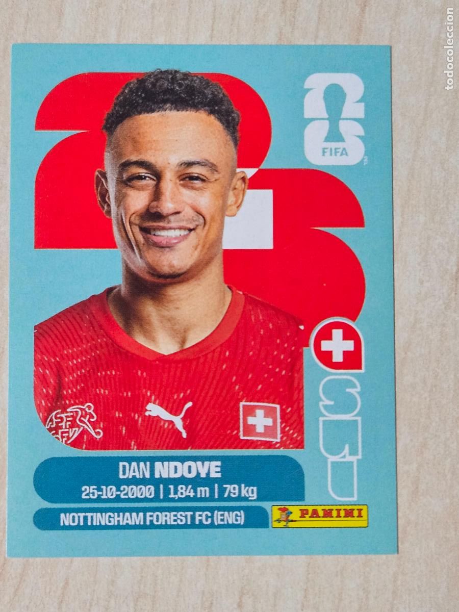 Cromos de f&uacute;tbol: CROMO SUI19 SUI 19 - NDOYE SUIZA - MUNDIAL FIFA WORLD CUP 2026 STICKER PANINI SIN PEGAR