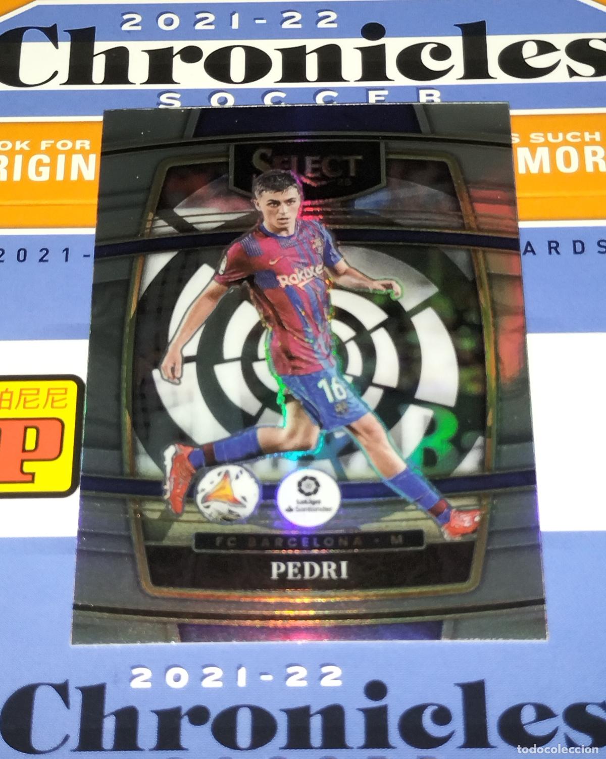 Cromos de f&uacute;tbol: N&ordm; 229 PEDRI FC BARCELONA CARD CHRONICLES SELECT LA LIGA SOCCER 2021 2022 21 22 PANINI
