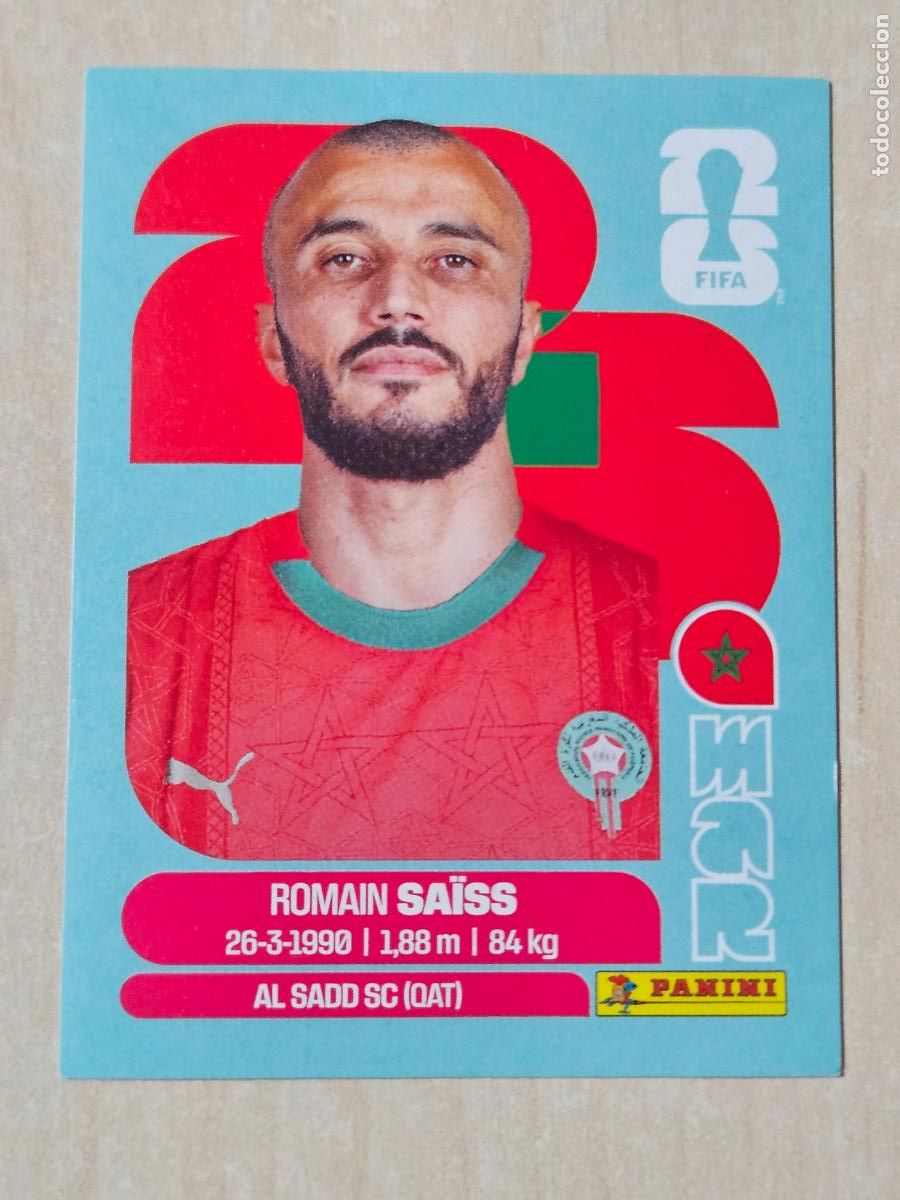 Cromos de f&uacute;tbol: CROMO MAR7 MAR 7 - SAISS MARRUECOS - MUNDIAL FIFA WORLD CUP 2026 STICKER PANINI SIN PEGAR