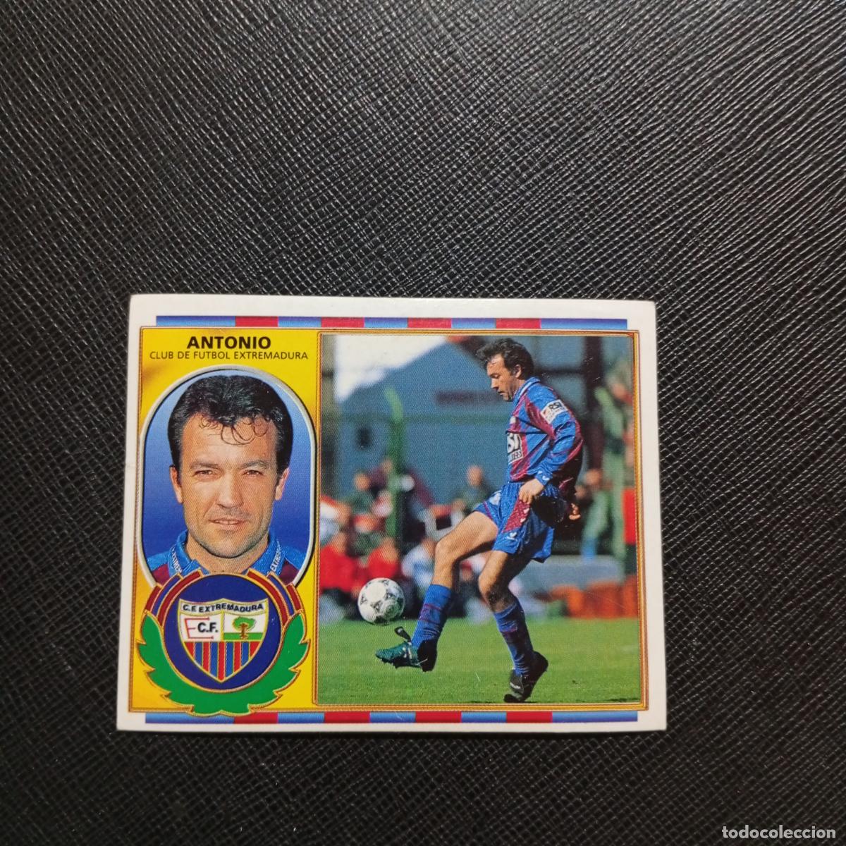 Fu&szlig;ball-Sticker: ANTONIO EXTREMADURA ESTE 96 97 CROMO FUTBOL 1996 1997 LIGA - SIN PEGAR - A75 PG588
