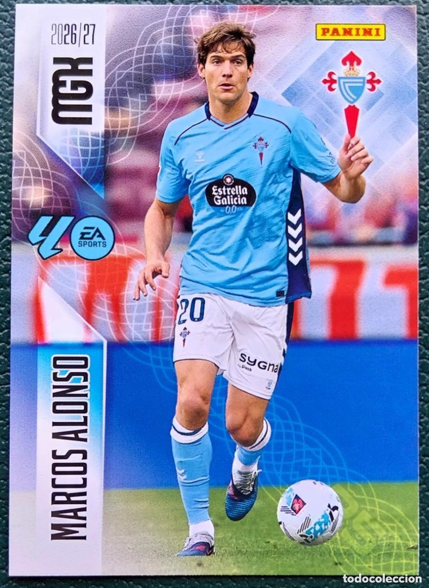 Cromos de f&uacute;tbol: 116 MARCOS ALONSO CELTA DE VIGO FICHAS ALBUM MEGACRACKS 2026 2027 MGK 26 27
