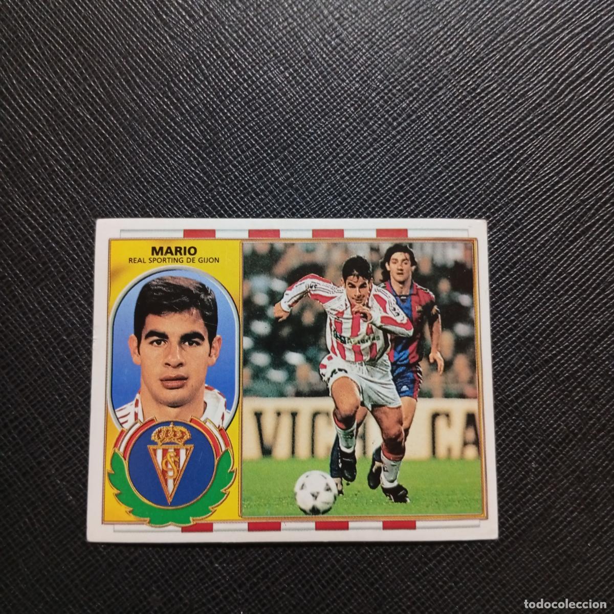Cromos de f&uacute;tbol: MARIO SPORTING GIJON ESTE 96 97 CROMO FUTBOL 1996 1997 LIGA - SIN PEGAR - A75 PG597 BAJA