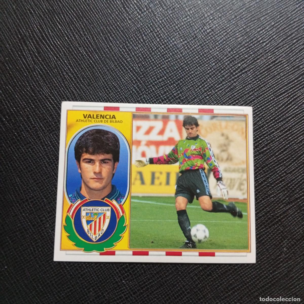 Cromos de f&uacute;tbol: VALENCIA BILBAO ESTE 96 97 CROMO FUTBOL 1996 1997 LIGA - SIN PEGAR - A75 PG597