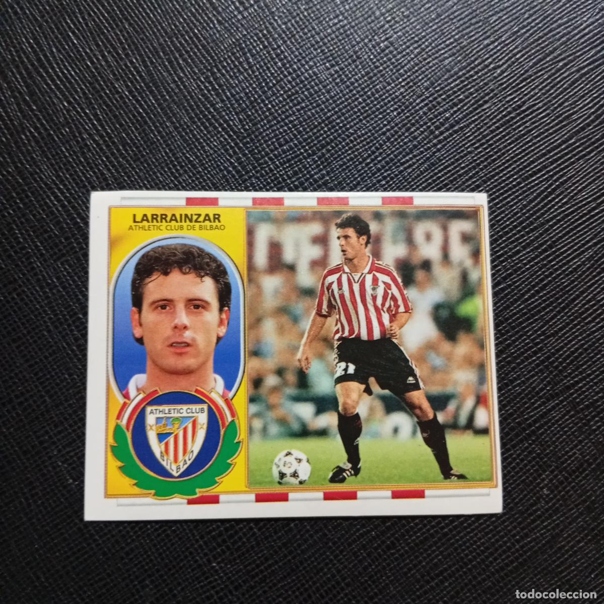 Cromos de f&uacute;tbol: LARRAINZAR BILBAO ESTE 96 97 CROMO FUTBOL 1996 1997 LIGA - SIN PEGAR - A75 PG606