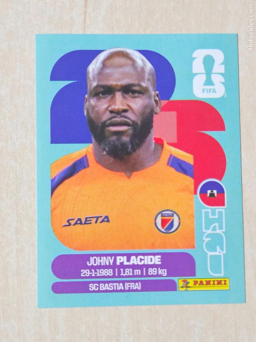 Cromos de f&uacute;tbol: CROMO HAI2 HAI 2 - PLACIDE HAITI - MUNDIAL FIFA WORLD CUP 2026 STICKER PANINI SIN PEGAR