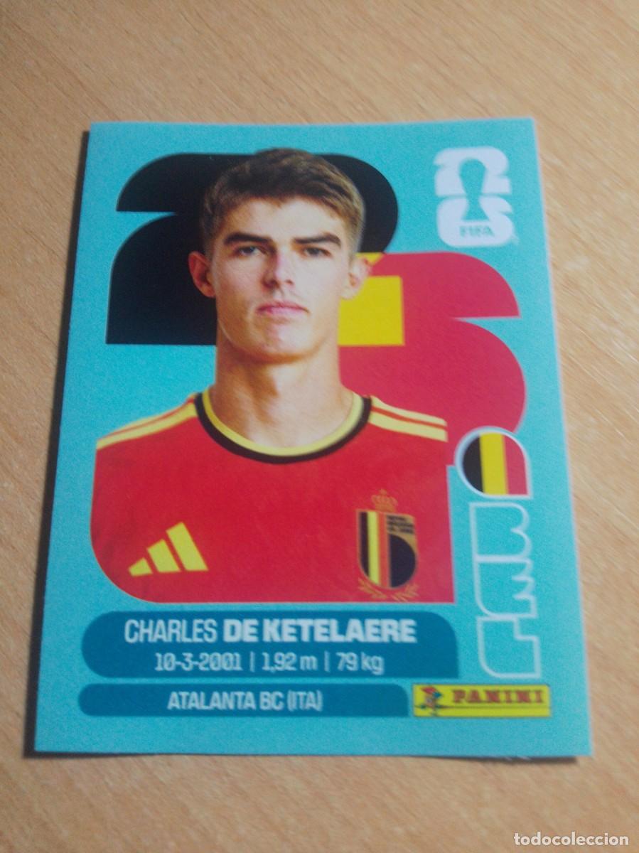 Cromos de f&uacute;tbol: DE KETELAERE B&Eacute;LGICA BEL 17 MUNDIAL FIFA WORLD CUP 2026 26 PANINI STICKERS NUEVO