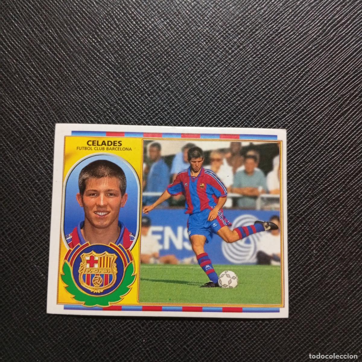 Cromos de f&uacute;tbol: CELADES BARCELONA ESTE 96 97 CROMO FUTBOL 1996 1997 LIGA - SIN PEGAR - A75 PG615