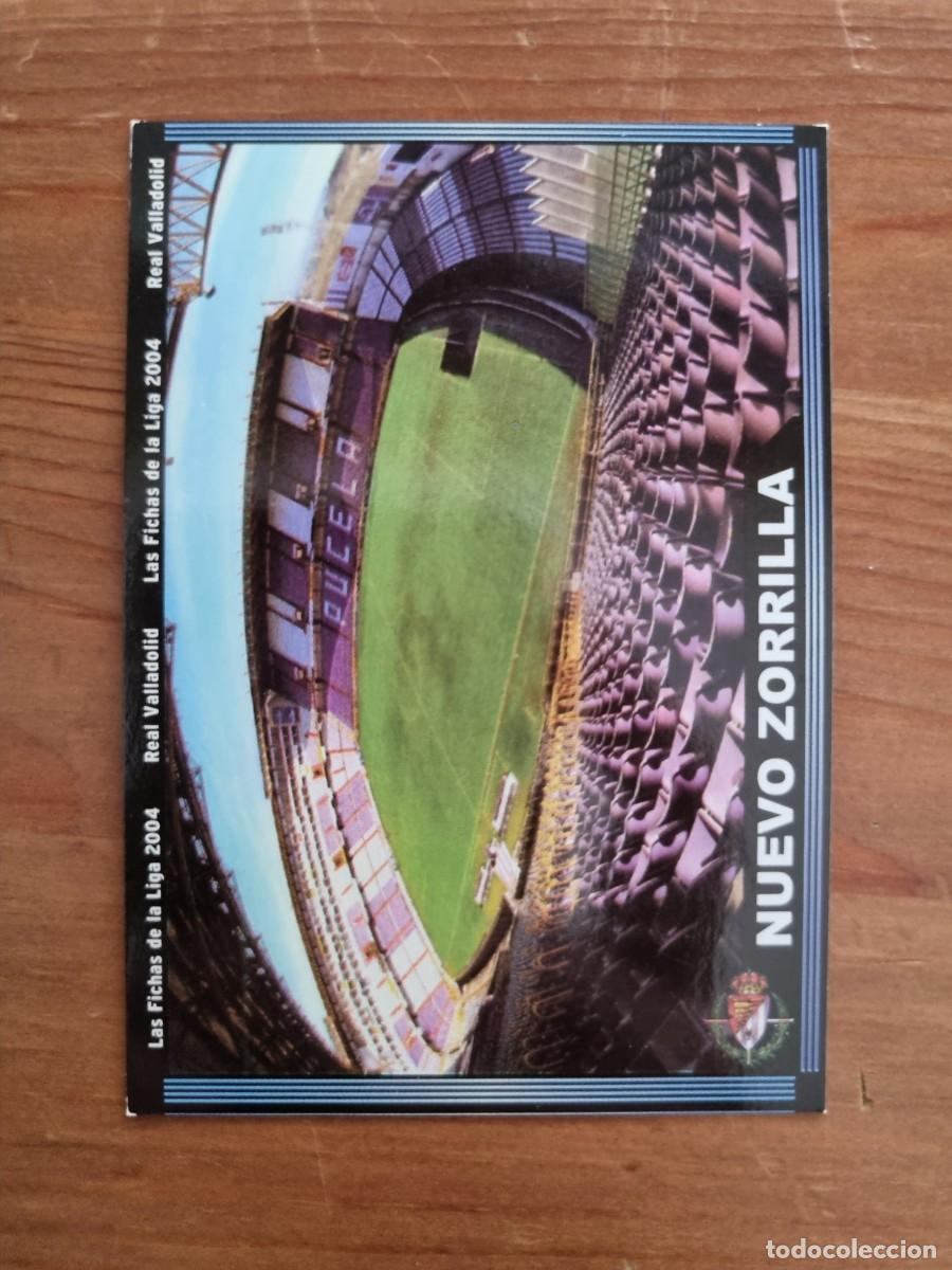 Cromos de f&uacute;tbol: 353 NUEVO ZORRILLA (Real Valladolid). Las Fichas de la Liga 2003 2004 03 04 (Mundicromo)