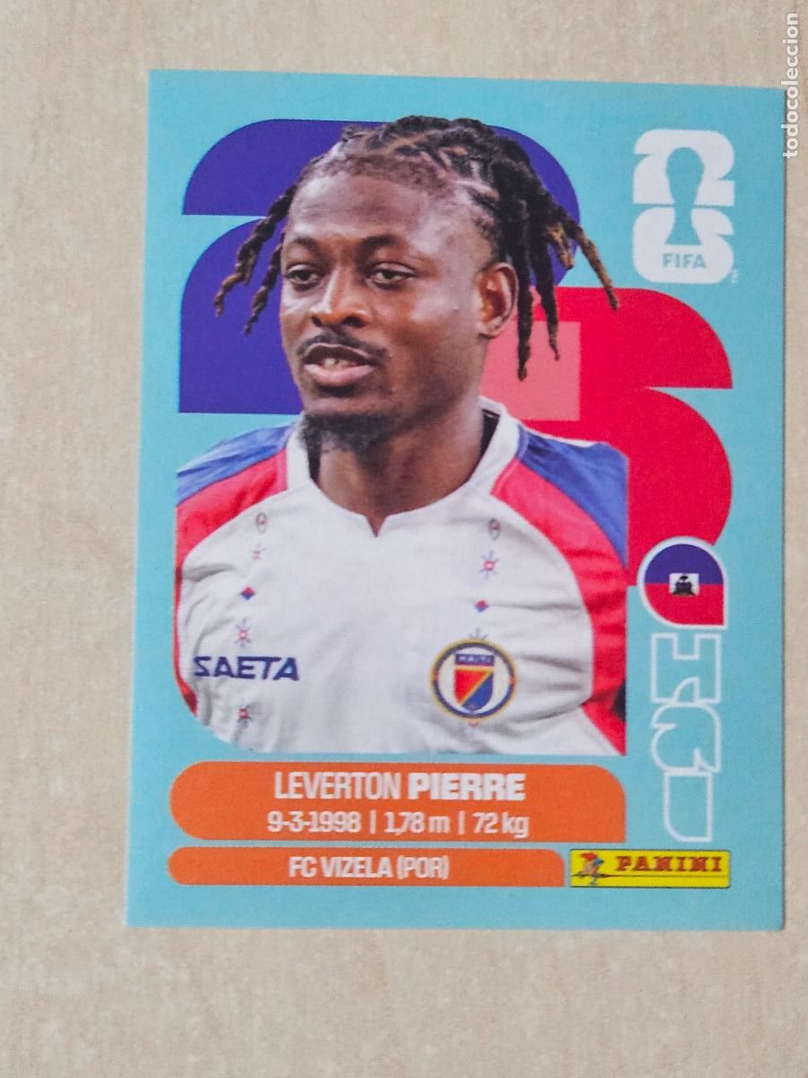 Football Stickers: CROMO HAI10 HAI 10 - PIERRE HAITI - MUNDIAL FIFA WORLD CUP 2026 STICKER PANINI SIN PEGAR