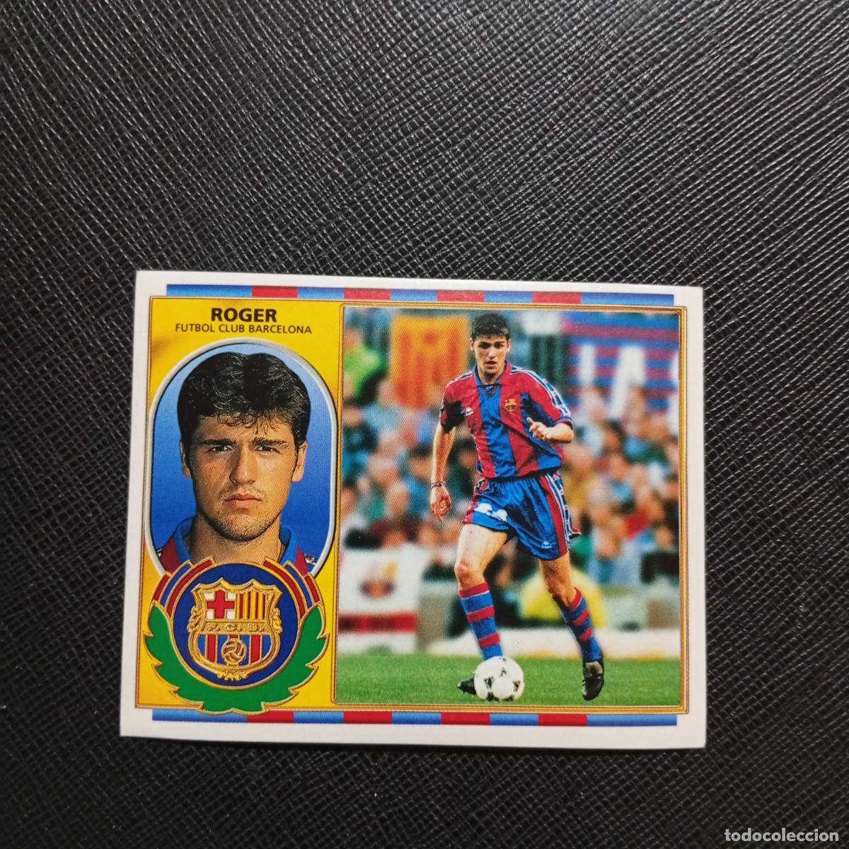 Football Stickers: ROGER BARCELONA ESTE 96 97 CROMO FUTBOL 1996 1997 LIGA - SIN PEGAR - A75 PG615