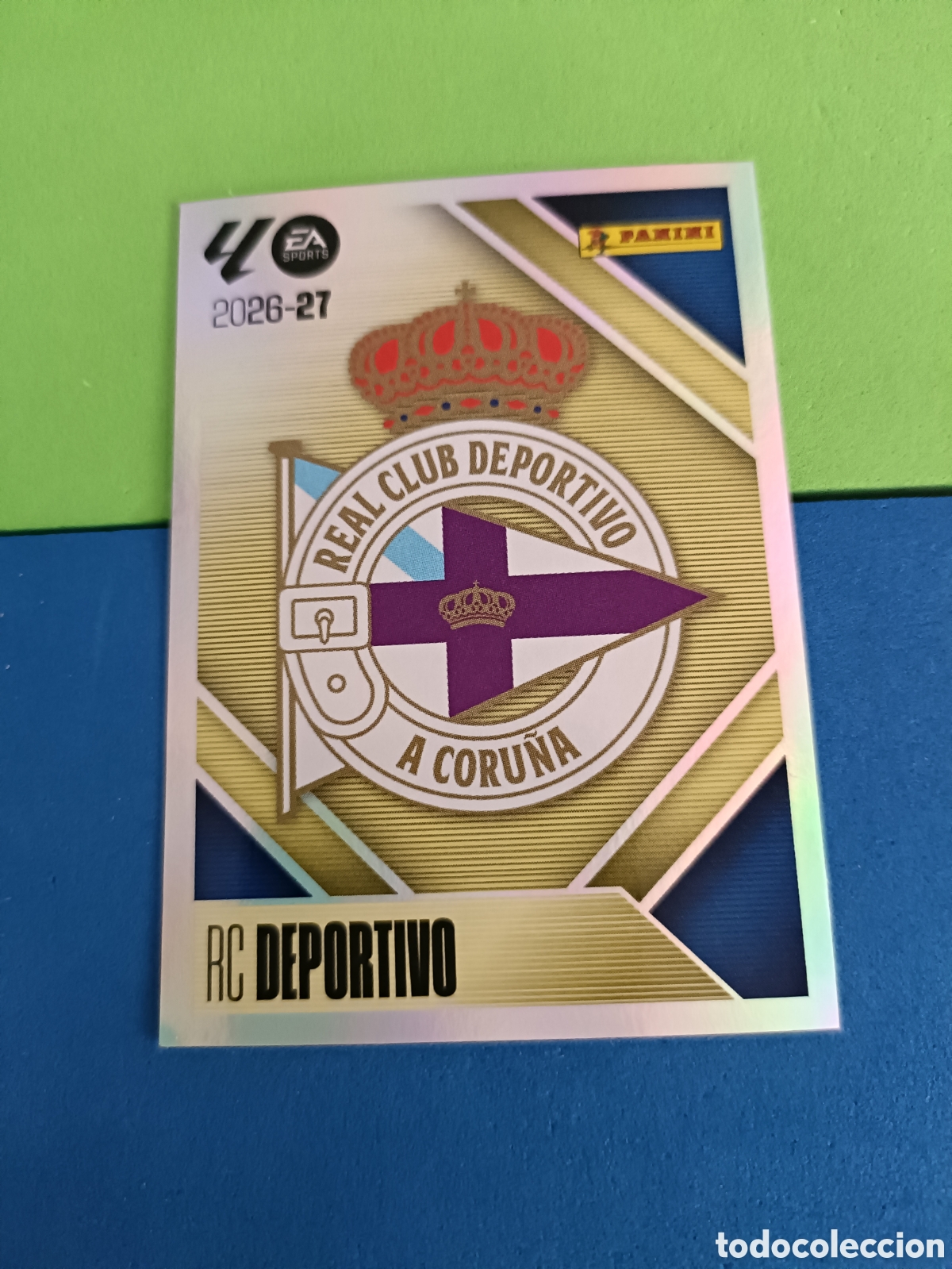 Fu&szlig;ball-Sticker: Panini cromos stickers Liga este 2026 2027 26 27 - Deportivo Coru&ntilde;a 1 Escudo