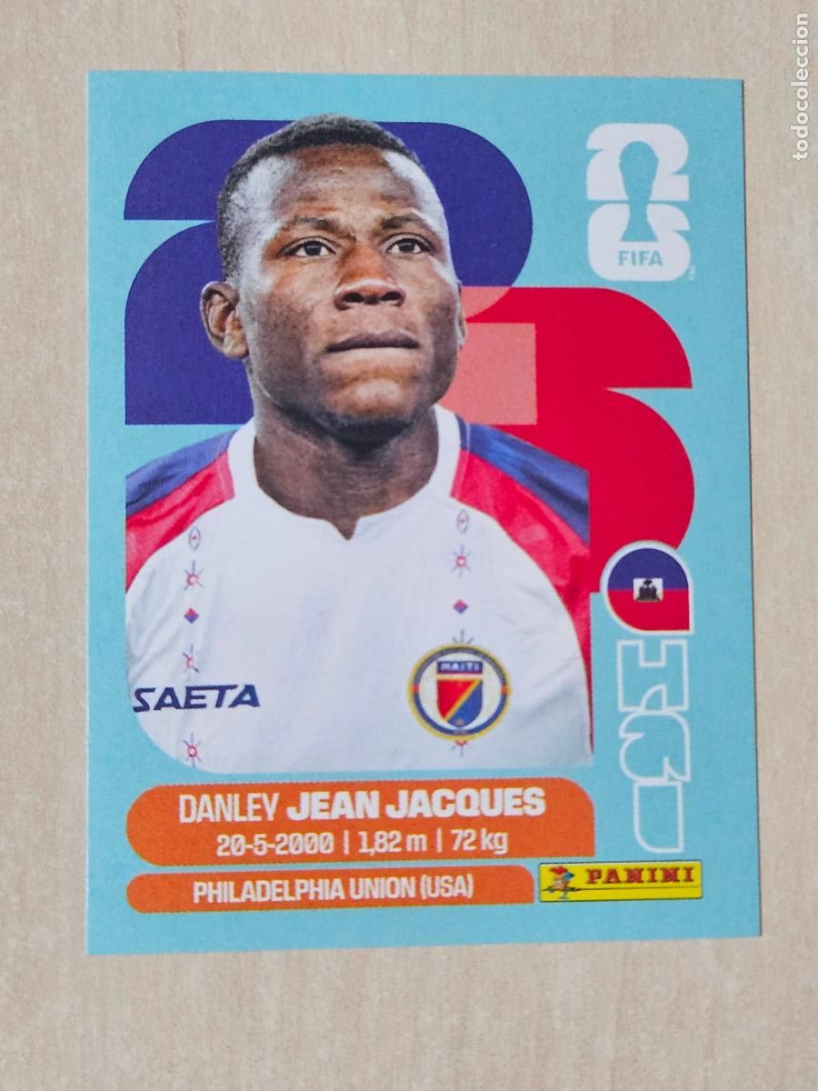 Football Stickers: CROMO HAI11 HAI 11 - JEAN JACQUES HAITI - MUNDIAL FIFA WORLD CUP 2026 STICKER PANINI SIN PEGAR
