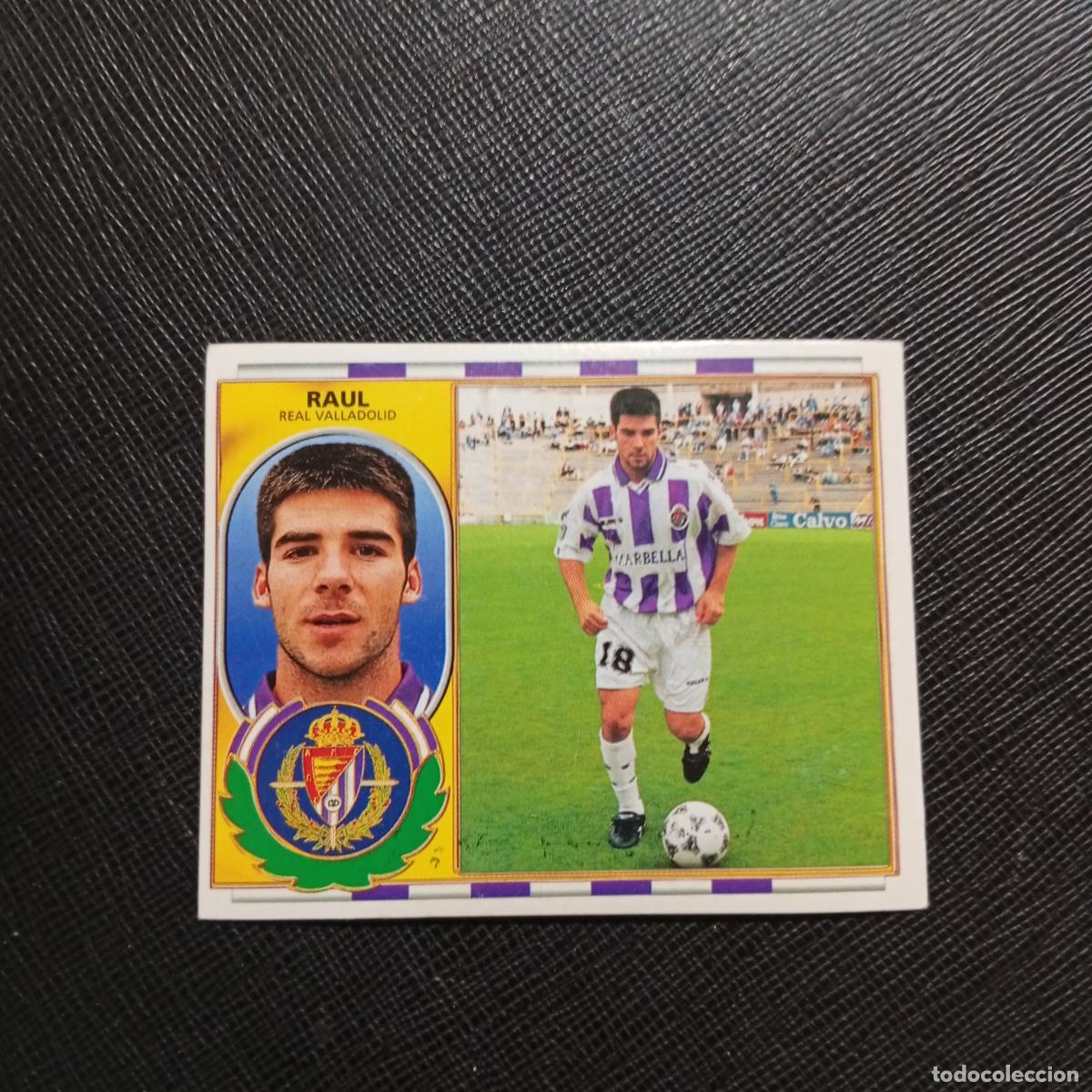 Cromos de f&uacute;tbol: RAUL VALLADOLID ESTE 96 97 CROMO FUTBOL 1996 1997 LIGA - SIN PEGAR - A75 PG615