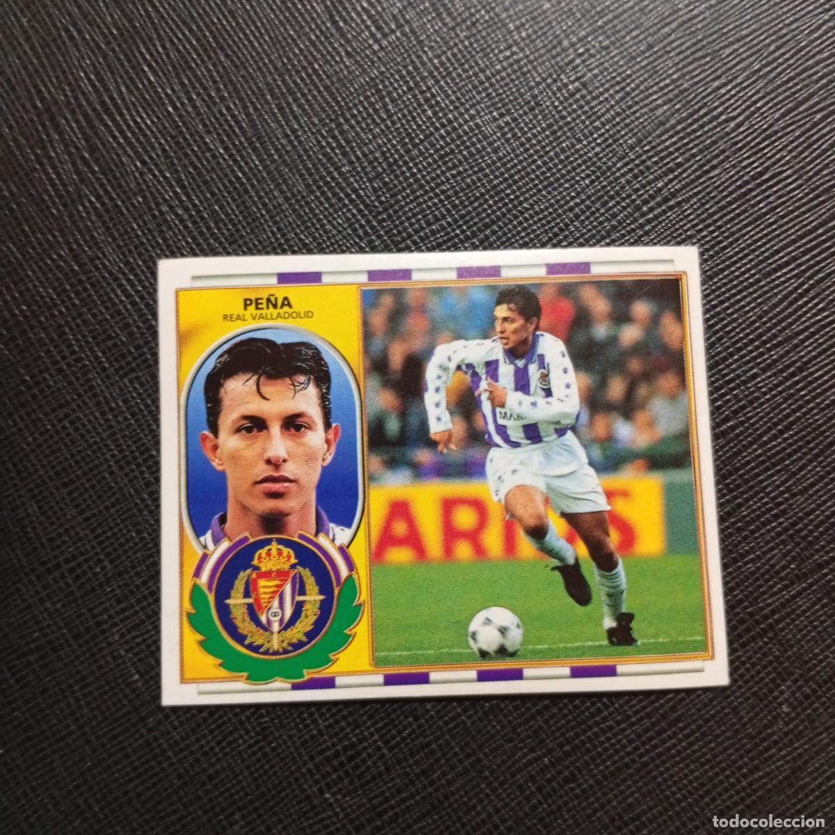 Cromos de f&uacute;tbol: PE&Ntilde;A VALLADOLID ESTE 96 97 CROMO FUTBOL 1996 1997 LIGA - SIN PEGAR - A75 PG615