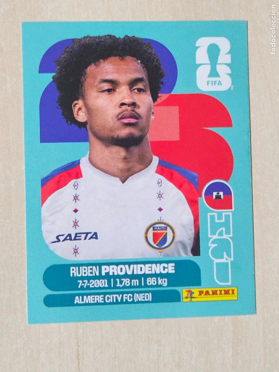 Cromos de f&uacute;tbol: CROMO HAI17 HAI 17 - PROVIDENCE HAITI - MUNDIAL FIFA WORLD CUP 2026 STICKER PANINI SIN PEGAR