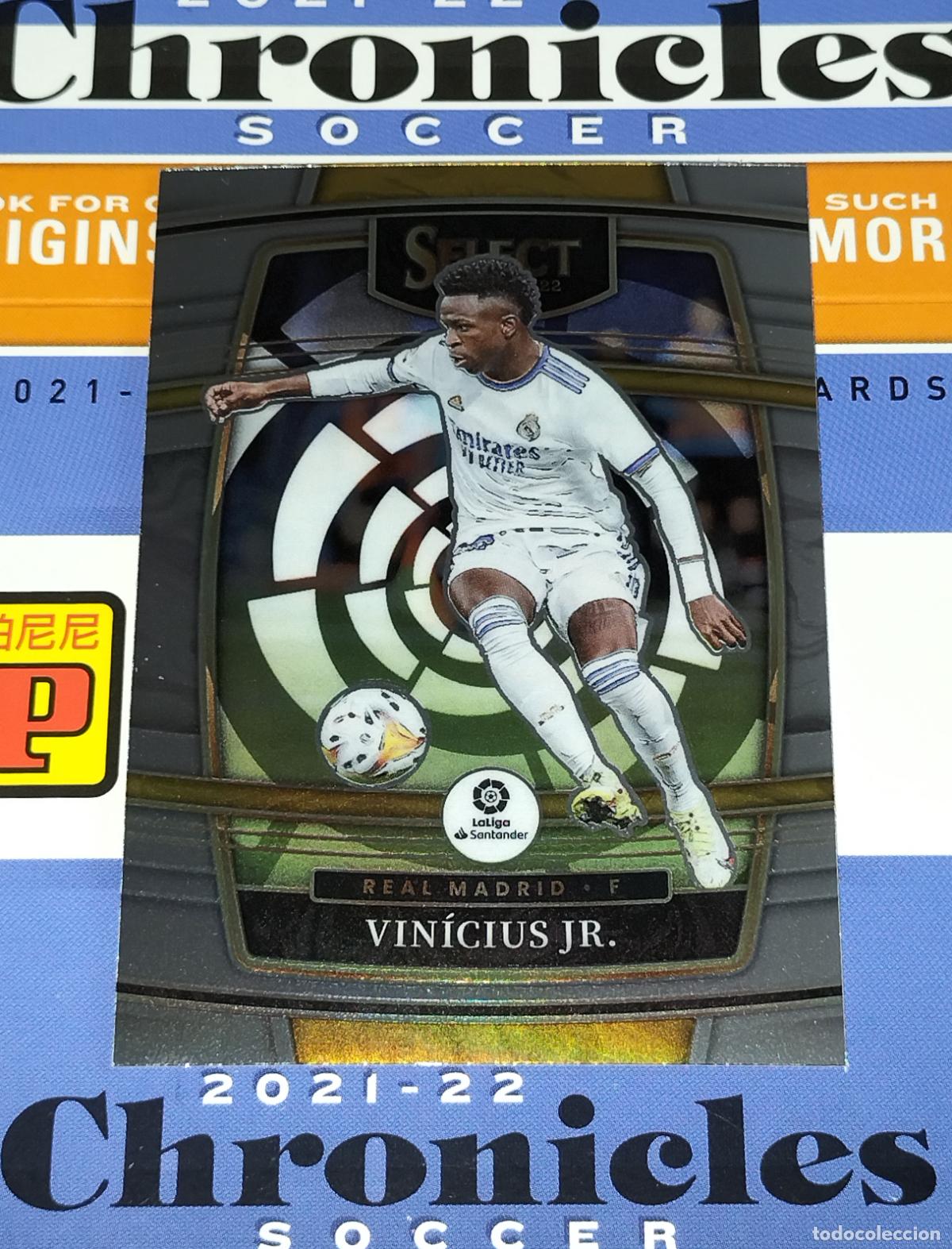 Cromos de f&uacute;tbol: N&ordm; 242 VINICIUS JR. REAL MADRID CARD CHRONICLES SELECT LA LIGA SOCCER 2021 2022 21 22 PANINI